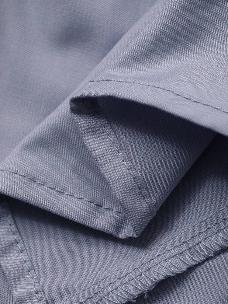 Women's Elegant Off Shoulder Solid Color Ruffle Hem Blouse, Spring/Summer