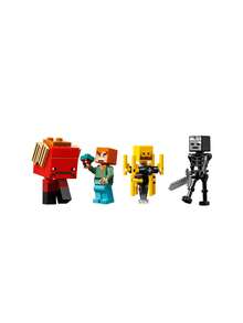 LEGO Minecraft® The Nether Lava Battle Kids 6Years+ 21266 - Multicolor - View 3
