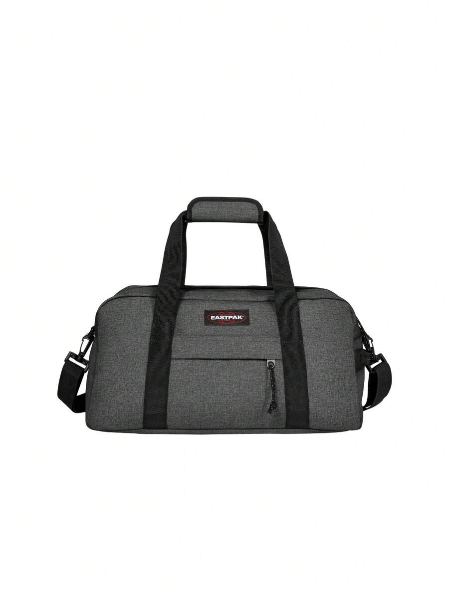 Compact + Unisex Travel Duffle Bag Black Denim 23L - Grey - View 1