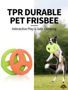 PETSIN 1个狗狗TPR玩具 - 互动训练可咀嚼宠物玩具，漂浮水面取物玩具 - 彩色 - 查看 3