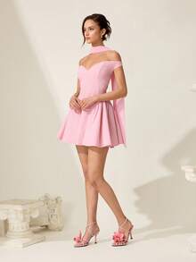 CUCCOO CHICEST Giày sandal cao gót nữ thời trang với họa tiết hoa 3D và khóa cài, phù hợp để mang hàng ngày. - Hồng - Xem 8