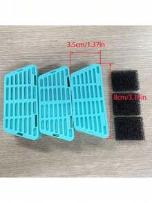 PETSIN 无线猫咪饮水器，2.2升容量，无线感应式，静音水泵带LED灯，2600毫安时电池供电，高品质过滤系统 - 2.2L - 查看 15