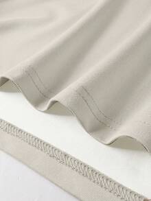 Chillumni Áo thun nam cổ tròn phối màu tương phản với họa tiết nhỏ sáng tạo, kiểu dáng thời trang, năng động, tay ngắn. - Nhiều màu - Xem 3