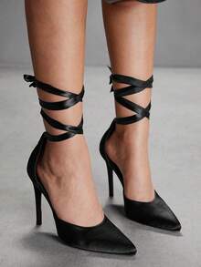 CUCCOO SZL Tacones para mujer - Negro - Ver 3