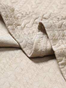 EGENSIO Men's Round Neck Casual Versatile Commute Short Sleeve T-Shirt - Apricot - View 6