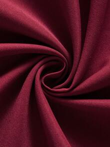 MOTF PREMIUM KEMEJA WANITA WARNA POLOS GARIS ASIMETRIS REGULER ELEGAN SERBAGUNA UNTUK PERJALANAN SEHARI-HARI, COCOK UNTUK MUSIM SEMI DAN GUGUR - Burgundy - View 6