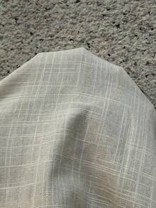 Siren Gaze Women's Daily Wear Double Ruffle Hem Shirt Dress, Women's Summer Casual Dress, 100% Cotton, Cream Yellow, Vacation Outfit, Graduation Dress, Cotton Linen Summer Casual Wear, Tiered Dress, Beige Dress For Women, Drop Waist Dress,Linen Dress, Cotton Dress, Birthday Dress - Apricot - View 7