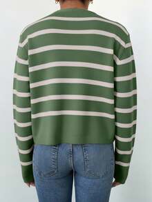Cardigans para mujer - Verde - Ver 2
