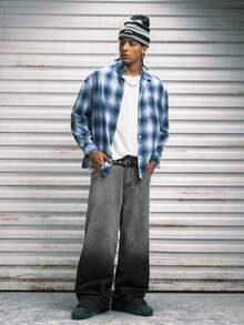 Modcrash 男士励志“永不孤单”拳击图案 T 恤 - 柔软透气面料，常规版型休闲 T 恤，带有励志口号和 2019 年休闲图案设计 - 白色 - 查看 4