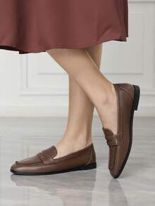 Sleekvia Ballerines pour femmes - Tabac - Voir 6