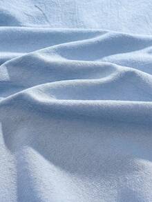 Cozy Pixies Baby Girl Floral Print Ruffle Collar Petal Sleeve Dress - Blue - View 5