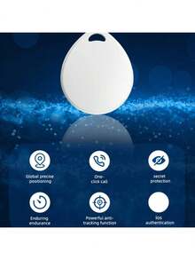 PETSIN Localizador GPS para mascotas - Dispositivo anti-pérdida - Rastreador de perros - Genio de seguimiento de collares - Apto para dispositivos iOS - Multicolor - Ver 10