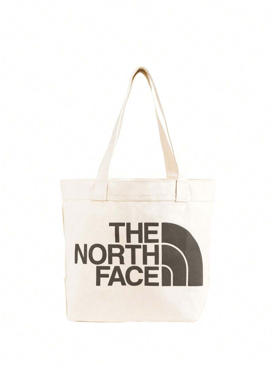 The North Face Cotton Unisex Tote Bag Beige - Beige - View 1