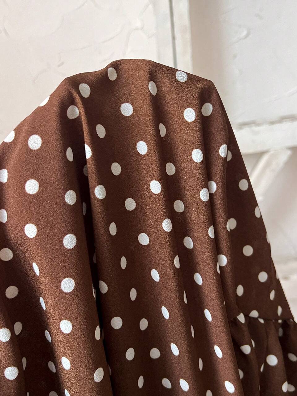 Plus Size Women Brown Pattern Ruffle Hem Casual Bohemian Boho 1950s Vintage Sleeveless Dress Summer Outfits Spring Clothing Country Style Vacation
