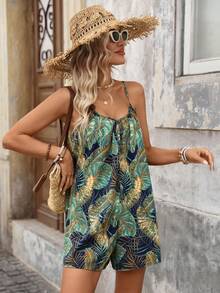 Brillora Bộ jumpsuit thời trang nữ thường ngày, thanh lịch, lãng mạn, thích hợp cho kỳ nghỉ. - Nhiều màu - Xem 8