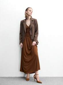 CUCCOO BIZCHIC 女士时尚漆皮低帮镂空细跟尖头性感女鞋春季鞋 - 黃色 - 查看 8