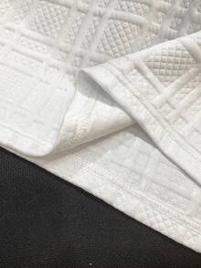 Manfinity Joysei Men's Textured Patchwork Flat Knit Collar Polo Shirt - Apricot - View 8