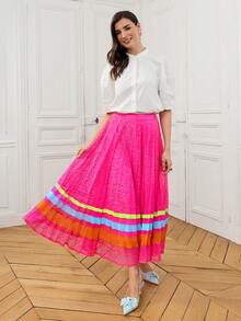 LOTSLUV Women Skirts - Hot Pink - View 3