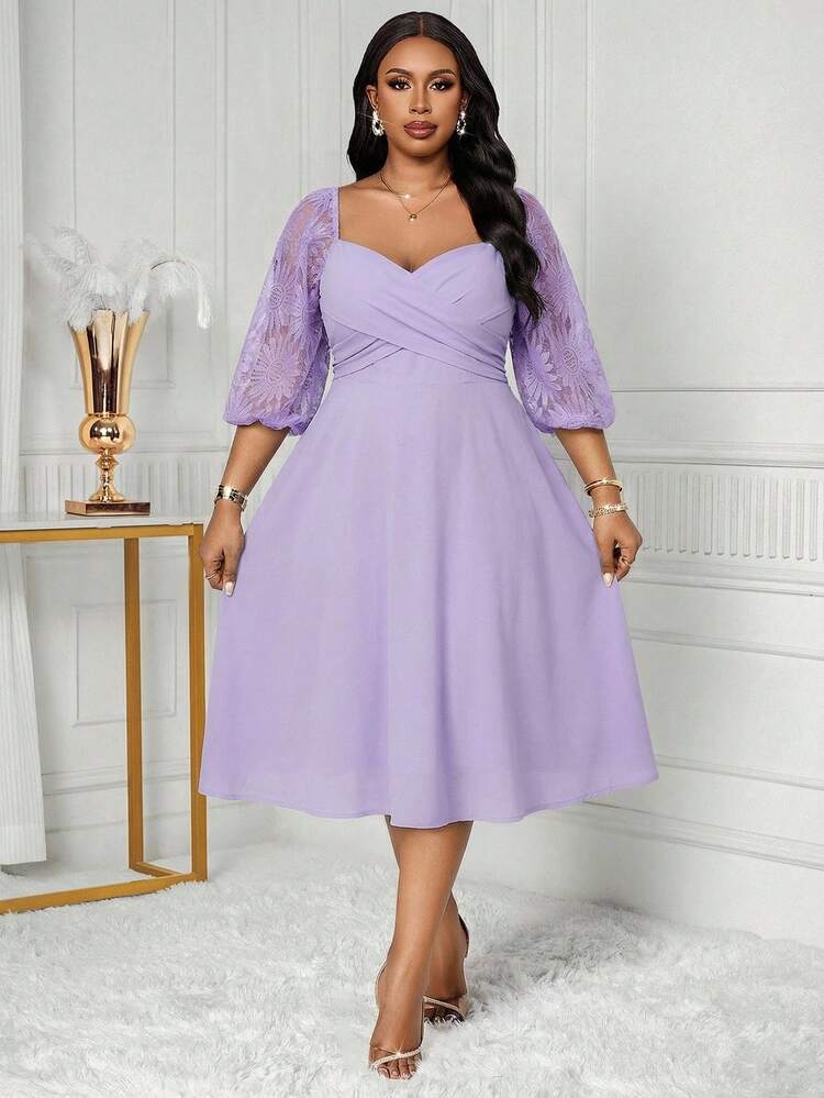 purple cocktail dress size 10 Women' Dressbarn Collection Purple Cocktail Dress