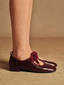 Rosivie Women Pumps - Burgundy - View 2