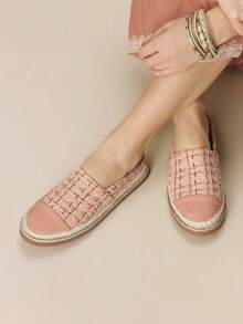 Styleloop Zapatos planos de mujer de estilo casual y versátil - Rosa Pálido - Ver 4