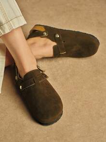 Solecia Women's Backless Slip-On Sandals, Comfortable & Lightweight, European Style - Green - View 5