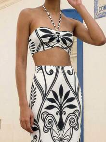 CAJUNI Women Two-Piece Outfits - Multicolor - View 3