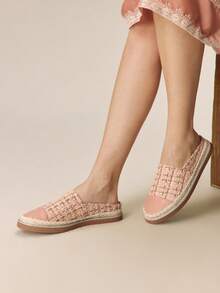 Styleloop Zapatos planos de mujer de estilo casual y versátil - Rosa Pálido - Ver 3
