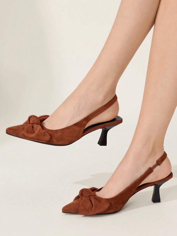 CUCCOO CHICEST Casual Minimalist Solid Color Pointed Toe Women Pumps For Christmas Elegant Shoes Wedding Shoes