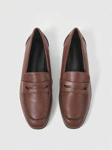Sleekvia Ballerines pour femmes - Tabac - Voir 2