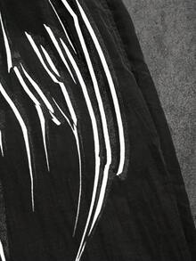 Sport MetroGents Men's Spider Web Print Drawstring Waist Jogger Pants - Black - View 3