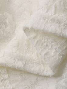 FRIFUL Áo polo nữ dáng regular cổ bẻ, khóa kéo nửa thân, thêu và chất liệu vải in họa tiết. - trắng - Xem 3