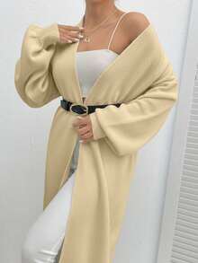 Women Cardigans - 米色 - 查看 5
