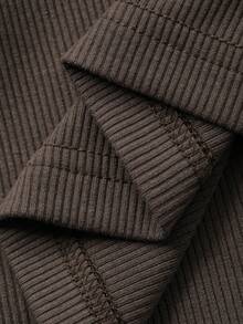 DAZY 极简主义吊带背心，内置衬垫胸罩，女士款 - 軍綠色 - 查看 7