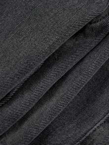 SHEIN Quần short denim xanh dáng rộng, phong cách retro, có túi bên hông, thích hợp cho bé trai mùa hè. Thích hợp cho bé trai mùa xuân hè hoặc kỳ nghỉ xuân. - Rửa nhẹ - Xem 7