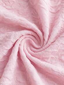 SHEIN 少女连体泳衣，带金属海星装饰挂脖 - 粉色 - 查看 5