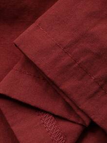 DAZY Baby Girl Sleeveless Blouse And Wide Leg Pants Korean Style Set - Red - View 7