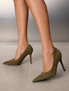 CUCCOO SZL Women Pumps - Olive Green - View 9
