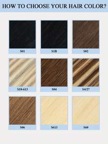 PU Hole Weft Human Hair Extension Butterfly Weft Hair Extension Real Human Hair 12-24inch Blonde Color Straight Human Hair Extensions Bundles Invisible Hair Extensions Human Hair For Daily & Wedding & Party - Multicolor - View 13