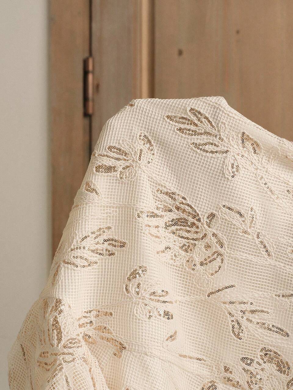 Women's Collar Petal Sleeve Hollow Embroidery Elegant Blouse Elegant Blouses For Women