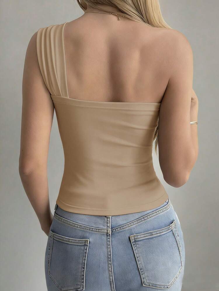 Women's Summer Hollow Cross Strap Fitted Sexy Casual Camisole
