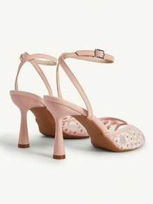 CUCCOO CHICEST Women Heeled Sandals - Pink - View 4