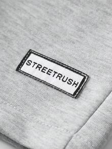 Manfinity Hypemode Men's Dual Waistband Design Versatile Shorts - Grey - View 6