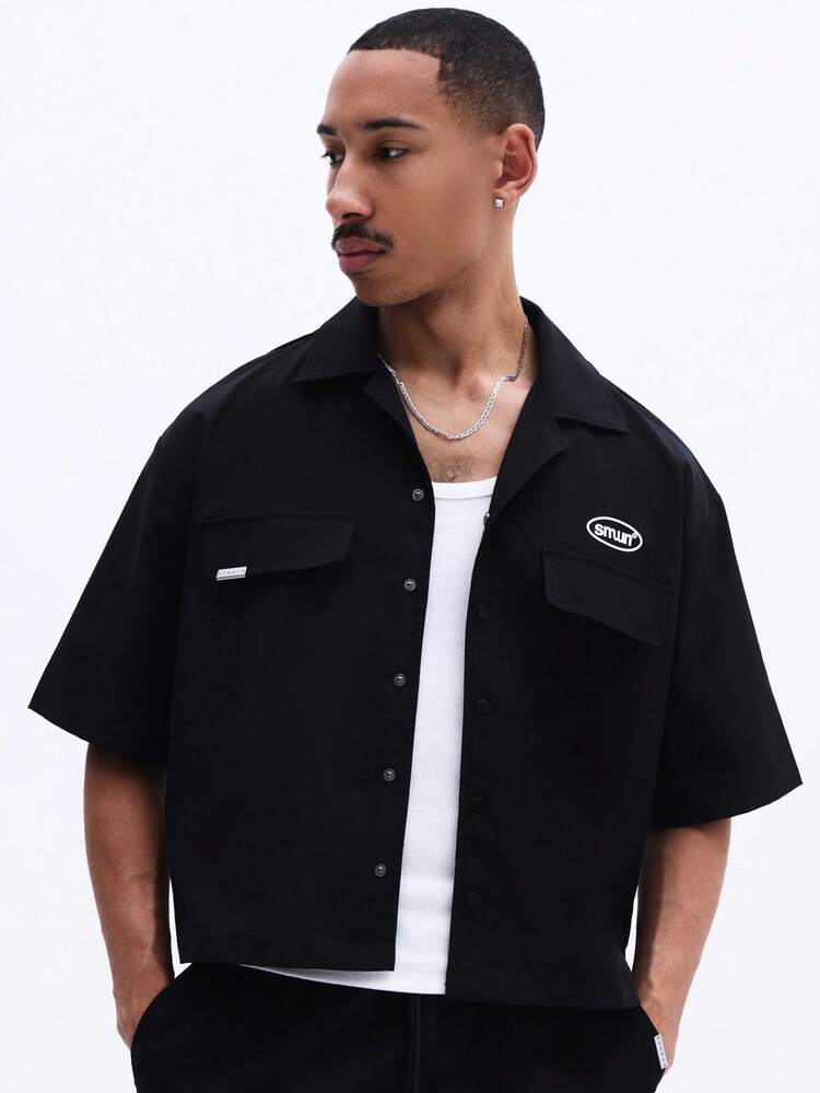 Button Down Shirt With Classic Collar