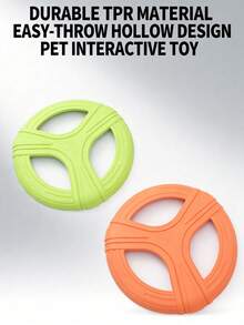 PETSIN 1个狗狗TPR玩具 - 互动训练可咀嚼宠物玩具，漂浮水面取物玩具 - 彩色 - 查看 4