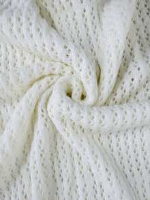 VIVINTIMO 男士休闲双色条纹纽扣开襟针织毛衣 针织纽扣衬衫 适合男士旧款，Rave - 白色 - 查看 7