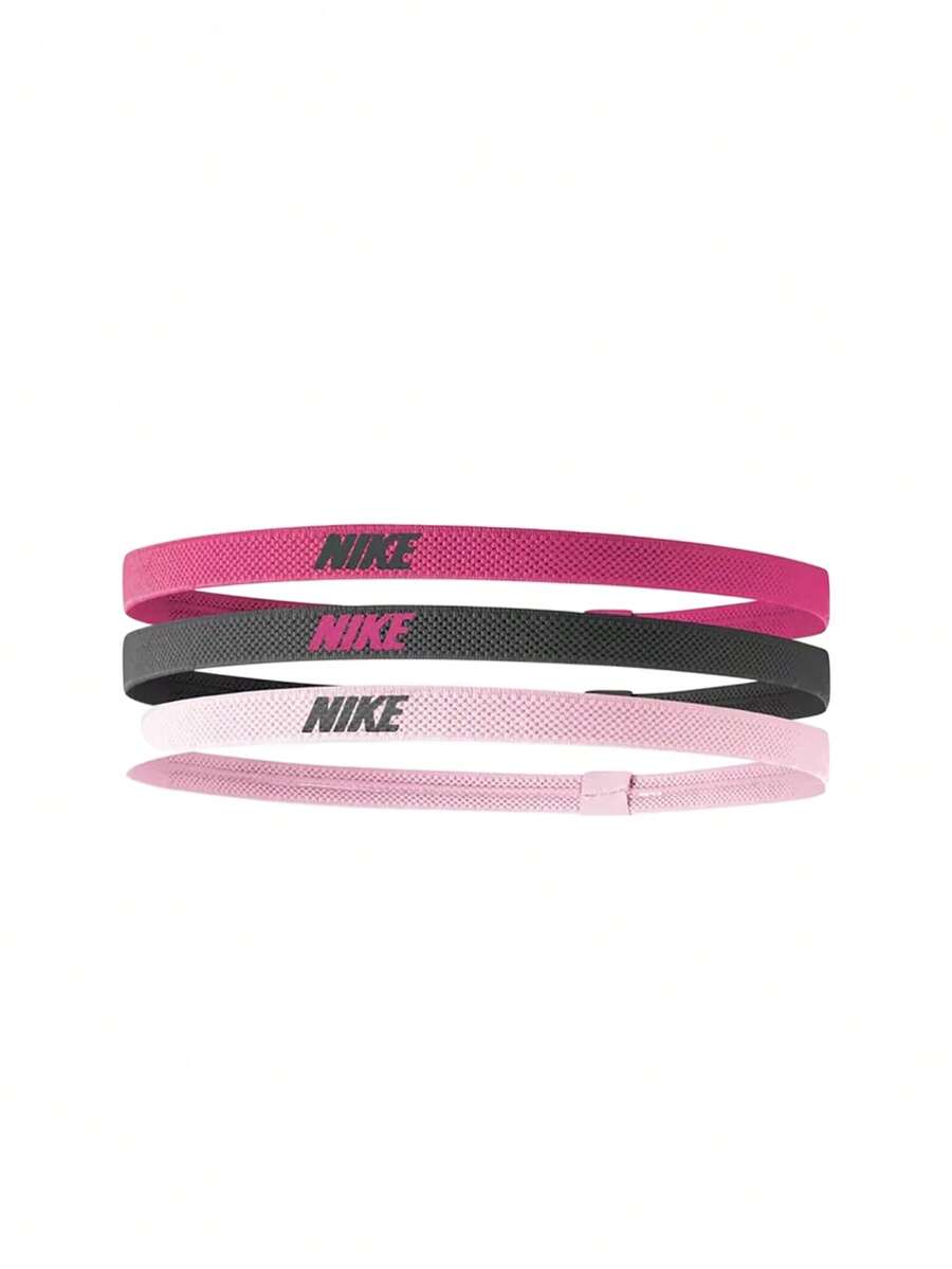 Nike 3 Pack Unisex Elastic Headbands Colorful - 彩色 - 查看 1