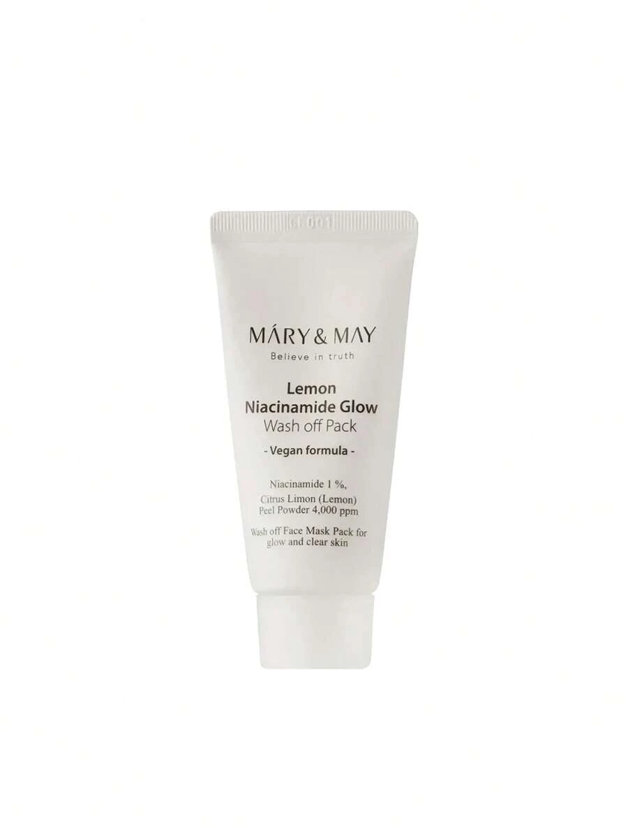 Mary&May Lemon Niacinamide Glow Wash Off Pack 30 G - Multicolor - View 1