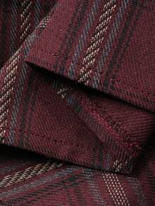 FRIFUL Women's Casual Commuter Plaid Layered Long Skirt - Multicolor - View 7