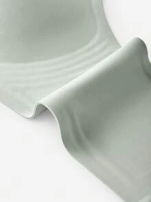 LUVLETTE Áo ngực không gọng, không đường may, dáng chữ V, ôm sát, size Freedom, màu xanh lá cây, thoải mái, không lộ viền, là món đồ thiết yếu cần thiết cho cuộc sống hàng ngày. - Màu xanh Ô liu - Xem 12